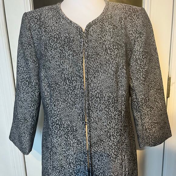 Plus Size Isabella Suits 14 Jacket Animal Print Mobwife Career Classic - Picture 5 of 10